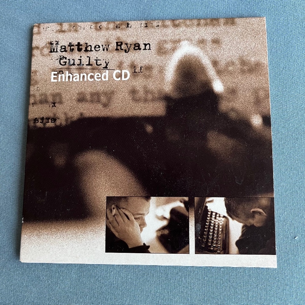 Matthew Ryan Guilty Enhanced CD 1997, Used Great Condition